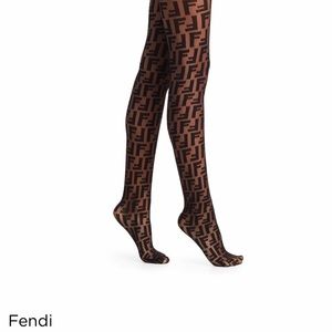 Fendi Logo Stockings (never worn)